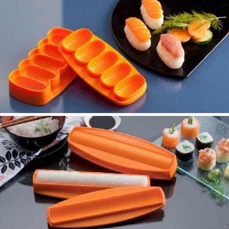 Tupperware Formas Sushi Maker Nigiri + Sushi Maker Maki